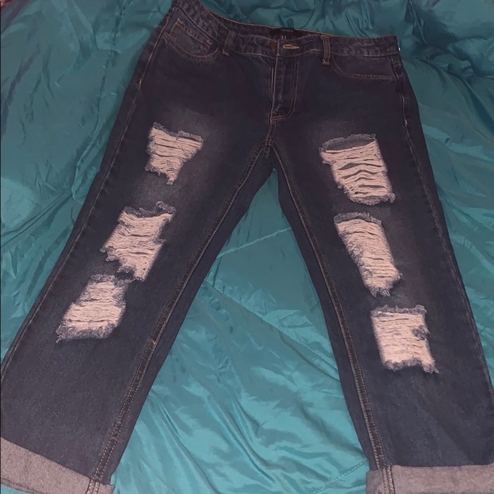 NWT❗️Medium F21 boyfriend jeans